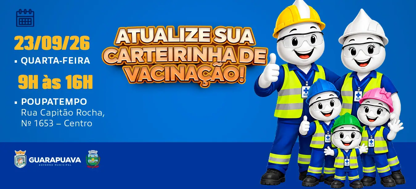 Poupatempo Paraná terá ação de vacinação na próxima quarta-feira (23) 