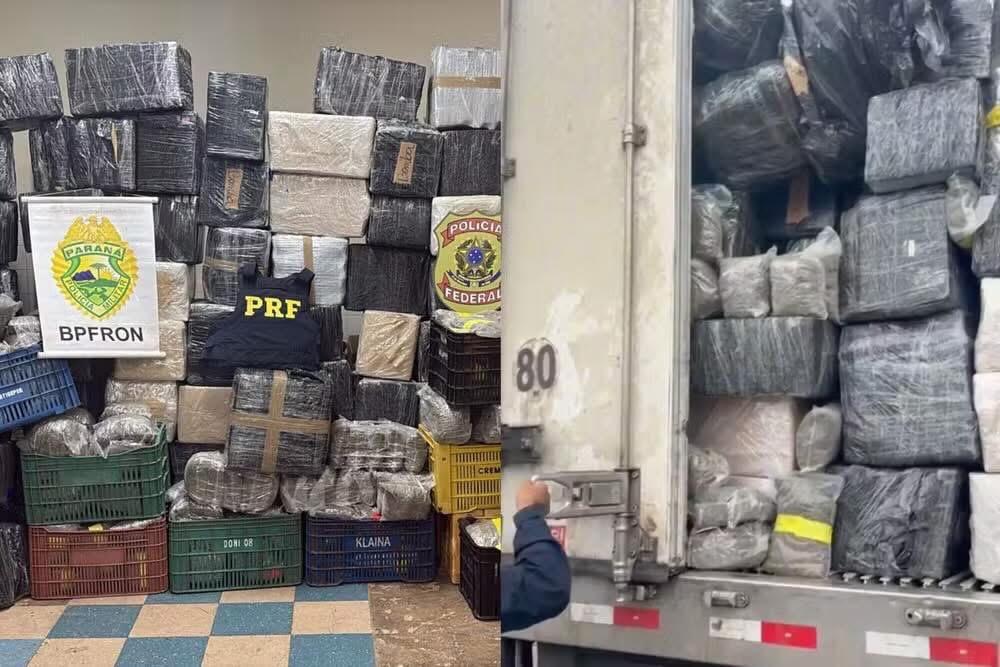 Polícia apreende mais de duas toneladas de maconha em Guarapuava  