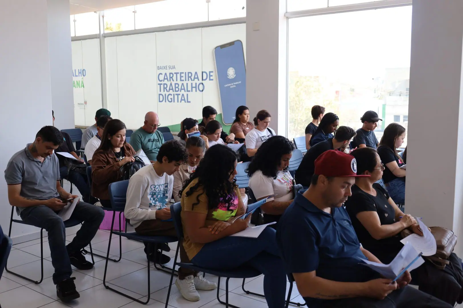 Mutirão de empregos tem grande procura e amplia atendimento para os próximos dias em Guarapuava  
