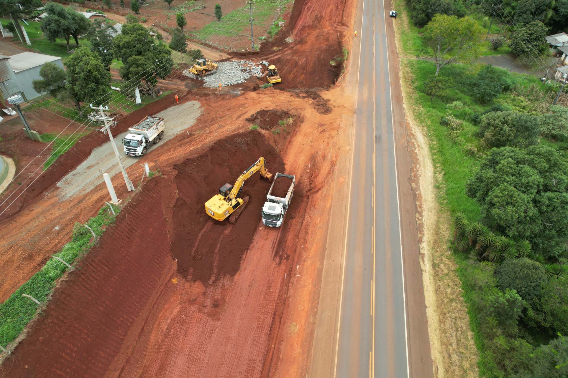 Duplicação: rodovia entre Turvo e Pitanga terá detonação de rochas nesta quinta (21) 