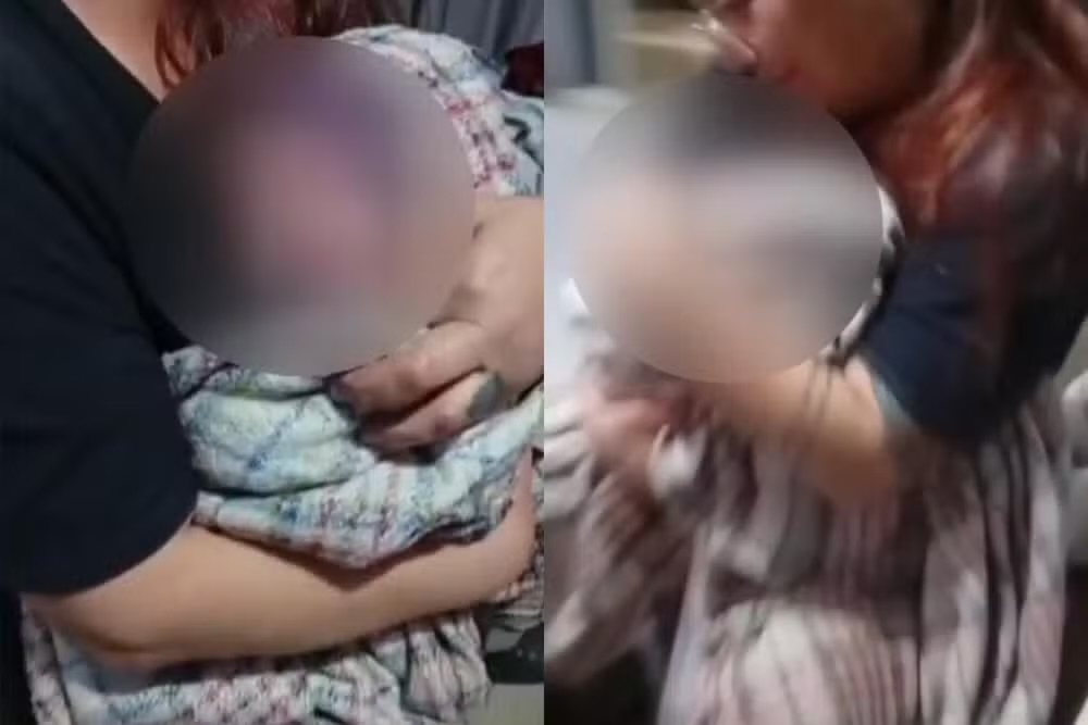 Mulher ouve barulho, pensa que é gato machucado e encontra bebê recém-nascida em sacola de lixo 