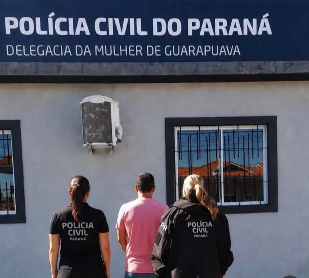 Policia Civil prende homem condenado a mais de vinte anos pelo crime de estupro de vulnerável em Guarapuava   