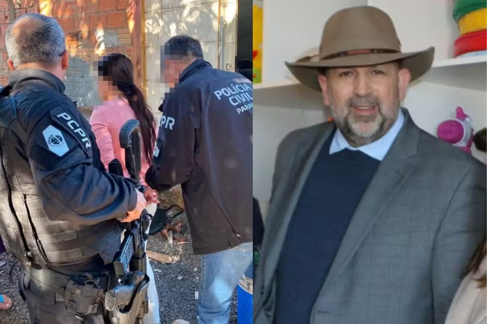 Professora de berçário é presa suspeita de mandar fotos íntimas de bebês a ex-apresentador de programa de prêmios, no Paraná  